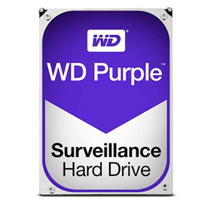 WD Purple Surveillance Hard Drive (2TB-8TB)