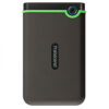 Transcend 2TB USB 3.1 Gen 1 StoreJet 25M3S SJ25M3S Rugged External Hard Drive TS2TSJ25M3S,Grey