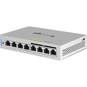 Ubiquiti Networks US-8 UniFi 8-Port Gigabit PoE Compliant Managed Switch