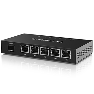 ER-X-SFP – Ubiquiti EdgeMAX 5-Port Gigabit EdgeRouter X 5W SFP