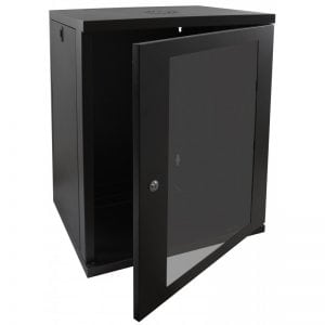 12U 600mm Deep Data Cabinet, Wall Mounted, 19-inch (W600mm x D600mm)