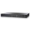Cisco SF200-24P Smart Switch: 24 10/100 Ports, 12 of 24 PoE Ports, 2 Combo Mini-GBIC Ports