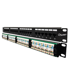 Giganet Category 6 UTP Panel 24 Ports
