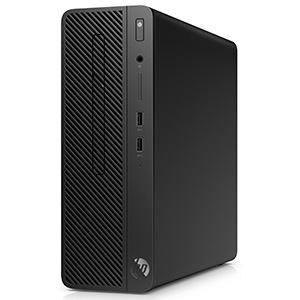HP 290 G1 Microtower PC 8th gen Intel® Core™ i3 i3-8100 8 GB DDR4-SDRAM 256 GB SSD SFF Black PC Windows 10 Pro