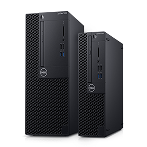 Dell Optiplex 3060 Core i3 4GB 1TB Ubuntu 18.5" Monitor Desktop Computer